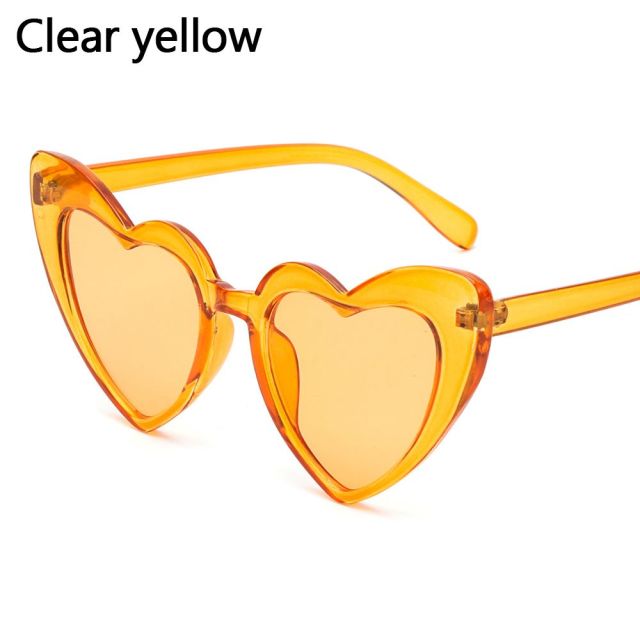 Heart Sunglasses Women Brand Designer Cat Eye Sun Glasses Female Retro Love Heart Shaped Glasses Ladies UV400 Protection