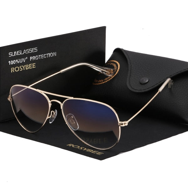 Metal frame Glass Lens Aviation Brand Unisex Women Men Sunglasses Design Banned Male Mirror Gafas Vintage Man Shades Sun Glasses