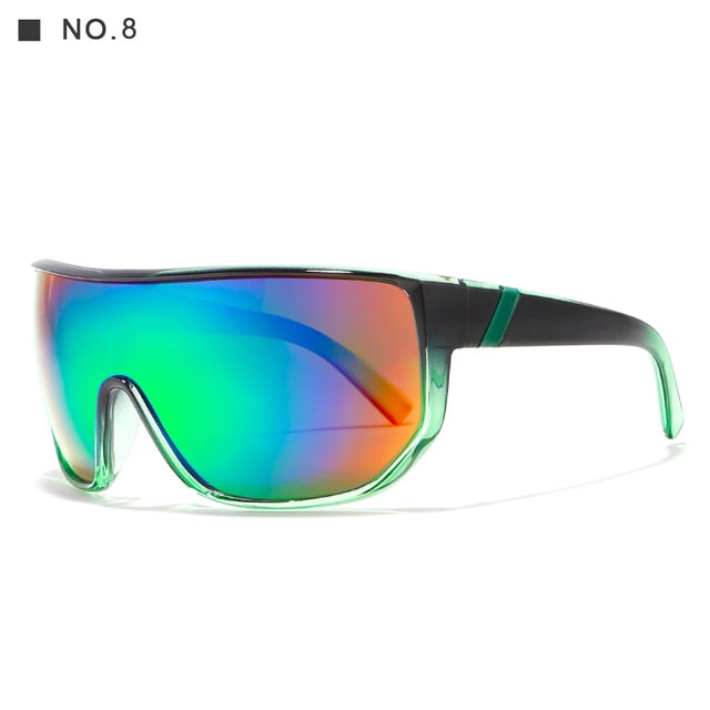 KDEAM Happy Oversized Men Sunglasses With Designer Box Fashion Big Sun Glasses Women anteojos de sol UV400