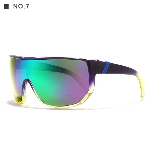 KDEAM Happy Oversized Men Sunglasses With Designer Box Fashion Big Sun Glasses Women anteojos de sol UV400