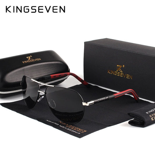 KINGSEVEN Aluminum Polarized Sunglasses – Men & Women