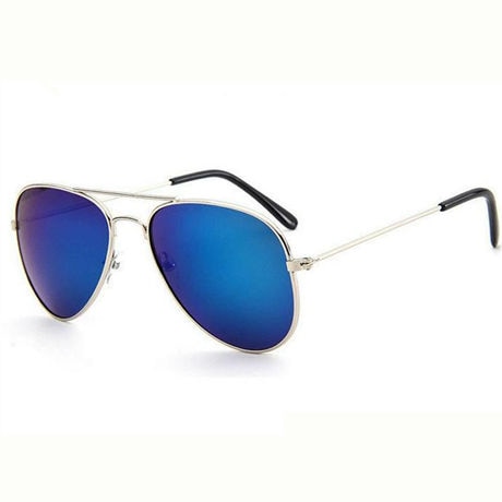 Kids Sunglasses Aviation Boys Colorful Mirror Children Chirstmas Party Eyeware Metal Frame Girls Outdoors Goggle Glasses UV400