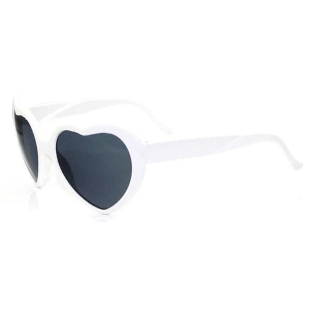 Love Heart Shape Sunglasses Love Special Effects To Watch The Light Change Into A Heart-shaped Glasses At Night Sunglasses