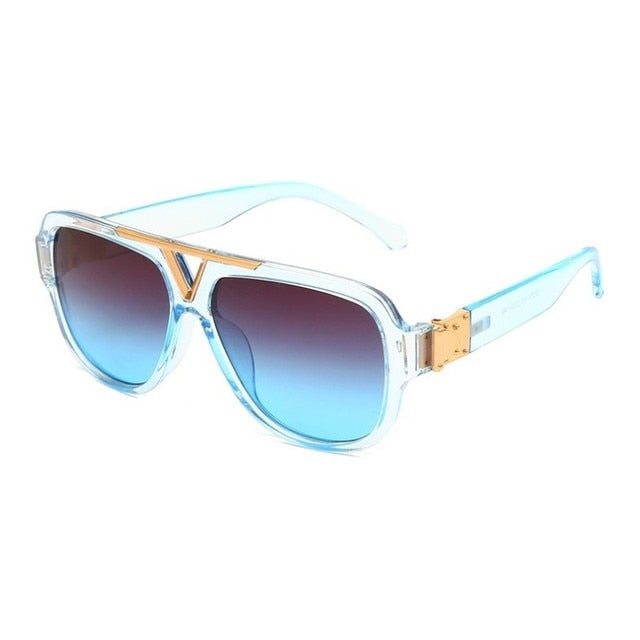 Luxury Fashion Men Sunglasses Pilot Designer Frame 8 Color Unisex Stylish Glasses UV400