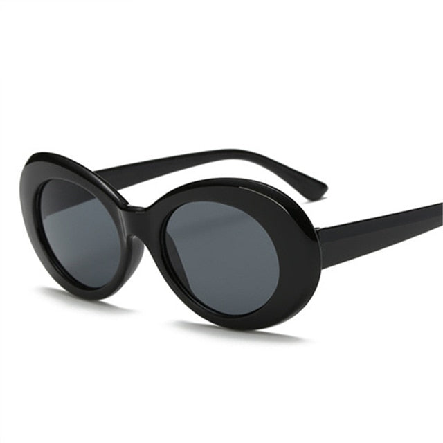 MAYTEN 2021 Goggle Kurt Cobain Glasses Oval Women Sunglasses Ladies Glasses Trendy Vintage Retro Sun Glasses UV400 Gafas De Sol