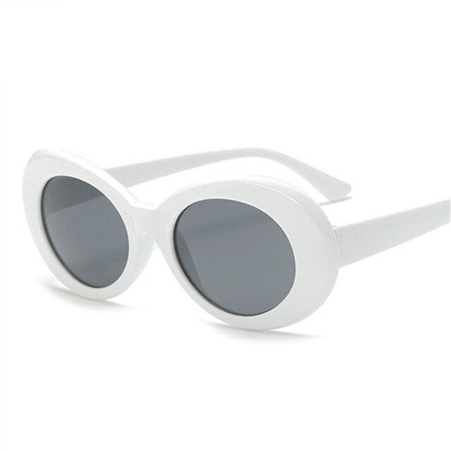 MAYTEN 2021 Goggle Kurt Cobain Glasses Oval Women Sunglasses Ladies Glasses Trendy Vintage Retro Sun Glasses UV400 Gafas De Sol