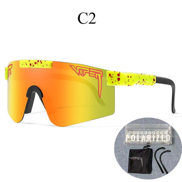 New Polarized Pit Viper Sport Goggles Mens Women Outdoor Sunglasses UV400