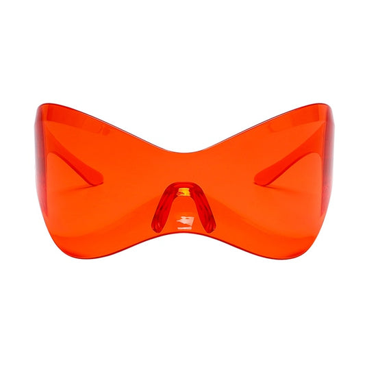 Oversized Punk Sport Sunglasses | Women & Men | UV400 Luxury Black Goggle Fashion Eyewear