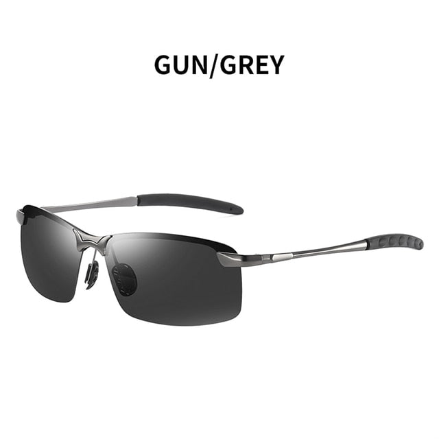 Photochromic Sunglasses Men Polarized Driving Chameleon Glasses Male Change Color Sun Glasses Day Night Vision Driver's Eyewear