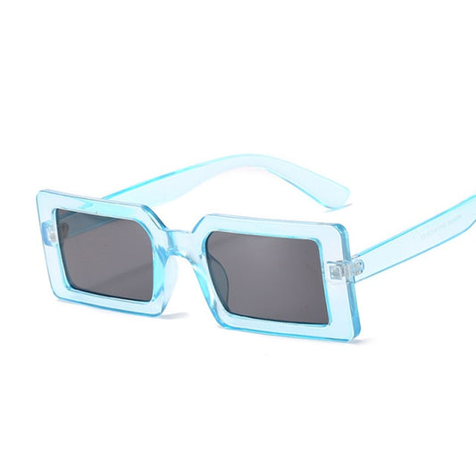 Retro Square Jelly Color Women's Sunglasses