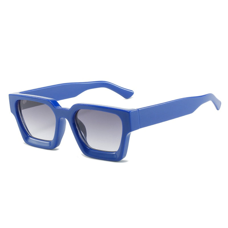 YOOSKE Vintage Small Square Sunglasses for Men Women Luxury Brand Designer Retro Sun Glasses Unisex Ins Popular Shades Eyewear