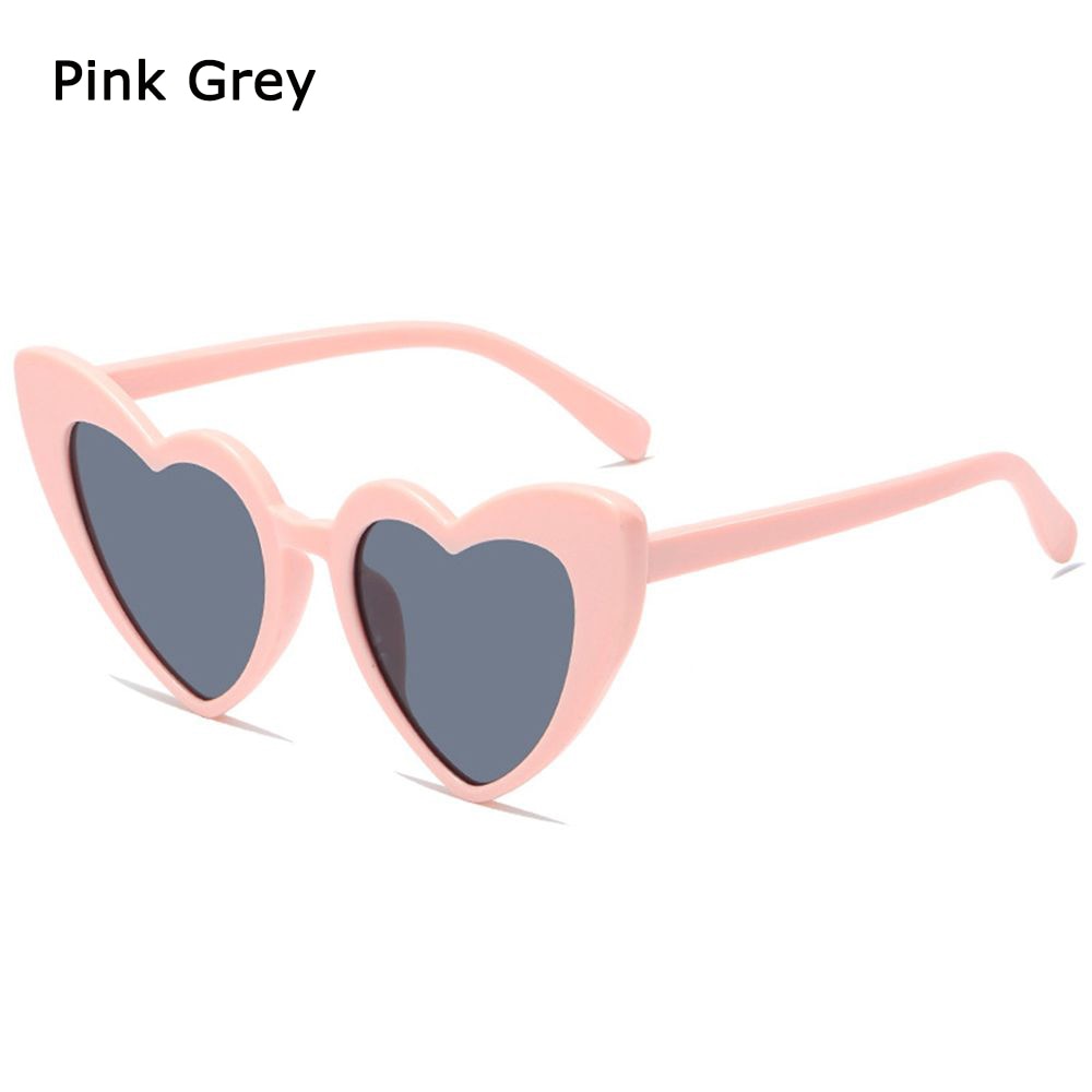 Heart Sunglasses Women Brand Designer Cat Eye Sun Glasses Female Retro Love Heart Shaped Glasses Ladies UV400 Protection