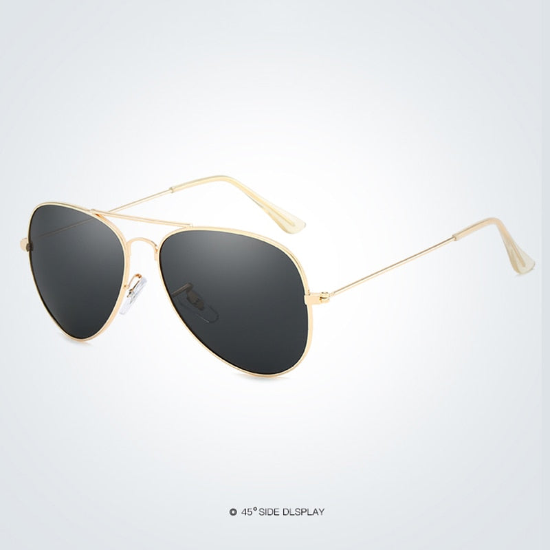 Aviation Metail Frame Quality Alloy Men Sunglasses Polarized Brand Design Pilot Male Women Sun Glasses Driving Vintage Eyewear