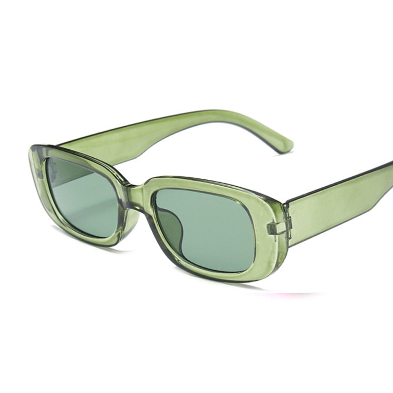 2022 New Square Eyewear Fashion Vintage Sunglasses Women Brand Designer Retro Rectangle Sun Glasses Female Ins Popular Colorful