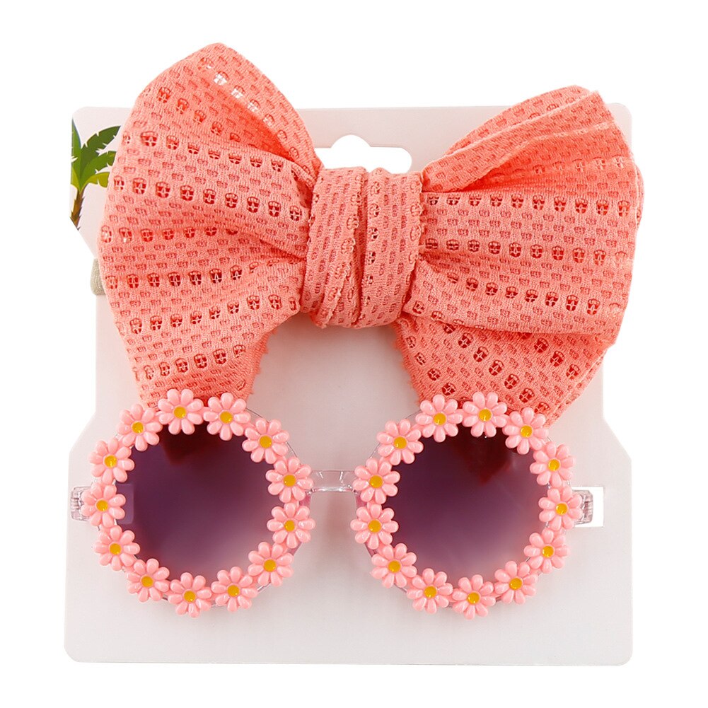 Children Round Flower Sunglasses New Kids Sunglasses Girls Boys Baby Sport Shades Glasses UV400 Outdoor Sun Protection Eyewear