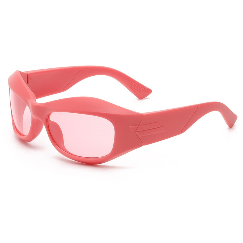 Steampunk Cycling Y2K Sunglasses Women Oversize Sport Sun Glasses for Men Sports Goggles Sunglass Occhiali Da Sole Donna
