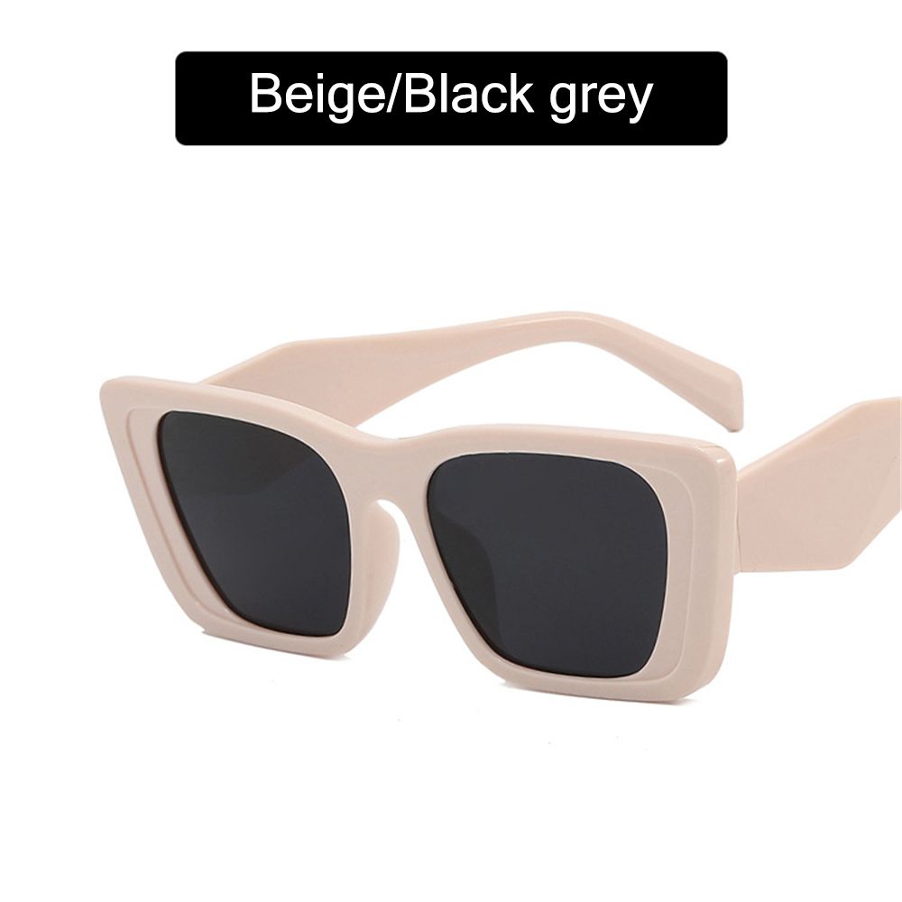 Fashion Square Sunglasses Woman Vintage Cat Eye Design Sun Glasses Female Male Personality Cool Retro Black Cateye Oculos