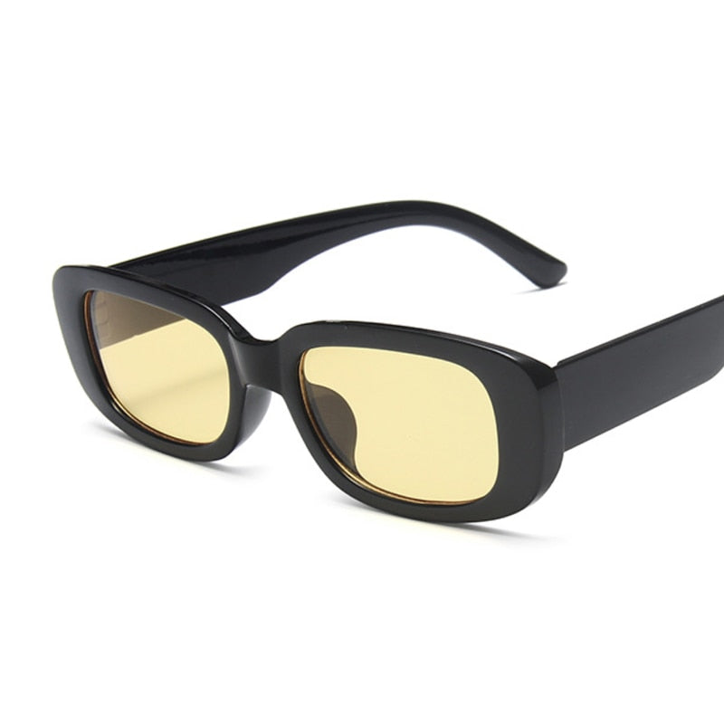 2022 New Square Eyewear Fashion Vintage Sunglasses Women Brand Designer Retro Rectangle Sun Glasses Female Ins Popular Colorful