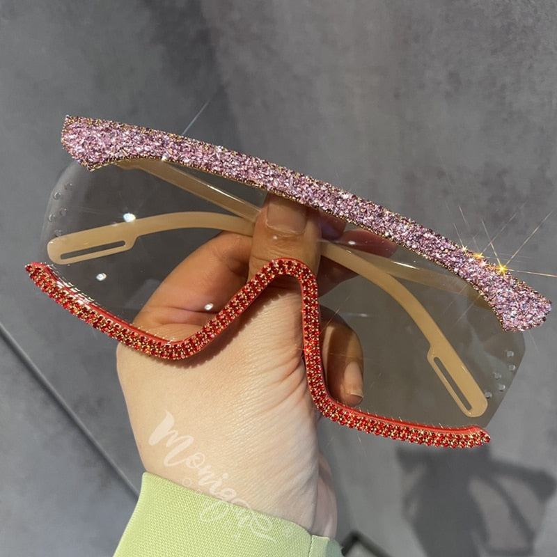 One Picies Goggle Style Women Sunglasses Windproof Sunglasses Men Women Fashion Shades Uv400 Vintage Glasses
