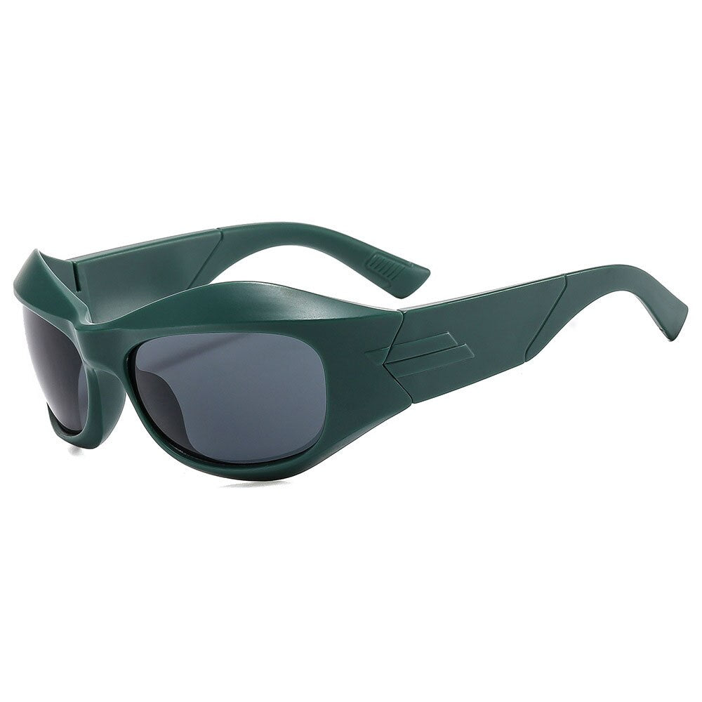 Steampunk Cycling Y2K Sunglasses Women Oversize Sport Sun Glasses for Men Sports Goggles Sunglass Occhiali Da Sole Donna