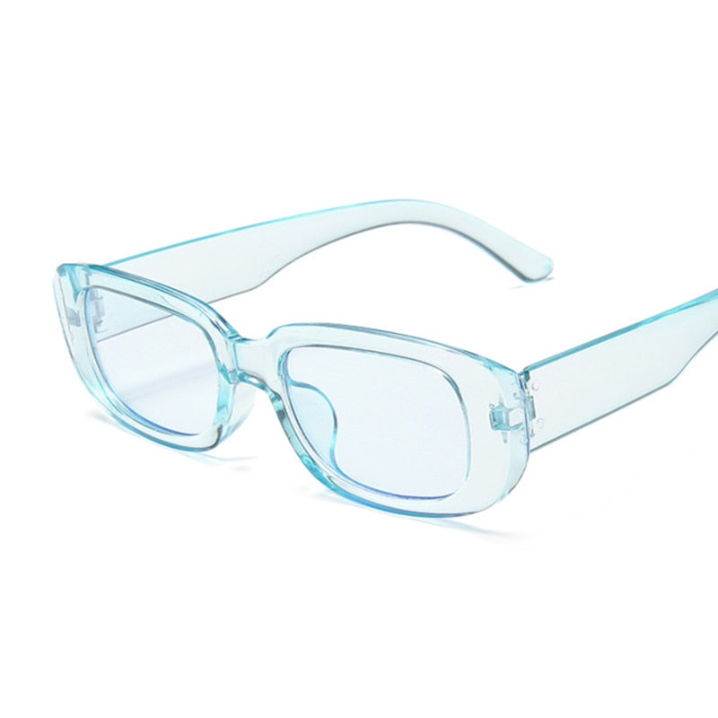 2022 New Square Eyewear Fashion Vintage Sunglasses Women Brand Designer Retro Rectangle Sun Glasses Female Ins Popular Colorful