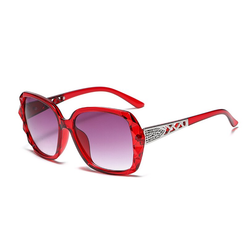 The new 2022 big box polarized sunglasses han edition tide female uv web celebrity sunglasses driving round glasses female