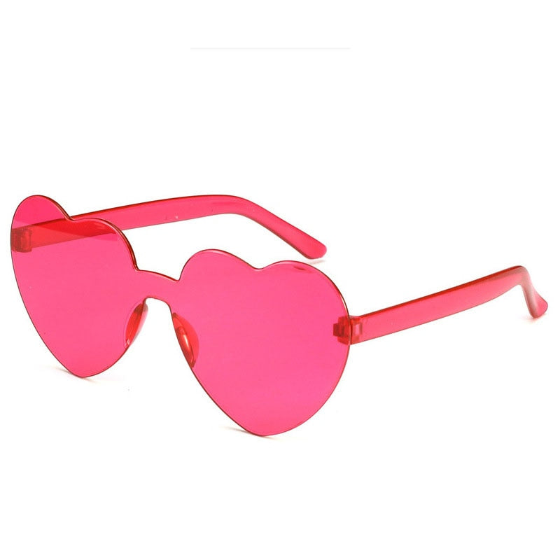 Kids Sunglasses Boy Girls Heart Shaped Sun Glasses Trendy All-Match Baby Sunglasses Children Fashion Shade Eyewear Women Glasses