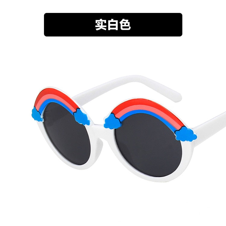 Kids Sunglasses Trendy Cartoon Boy Decoration Luxury Brand Shades for Children UV Protection Polycarbonate Eyewear Fashion 2021