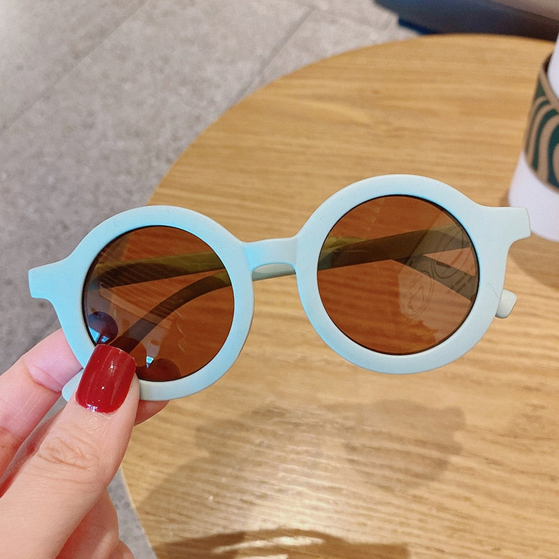 2022 Kids Sunglasses Rectangle Fashion Children Sun Glasses Vintage Square Outdoor Goggles Party Eyewear Cute Style Eyeglasses