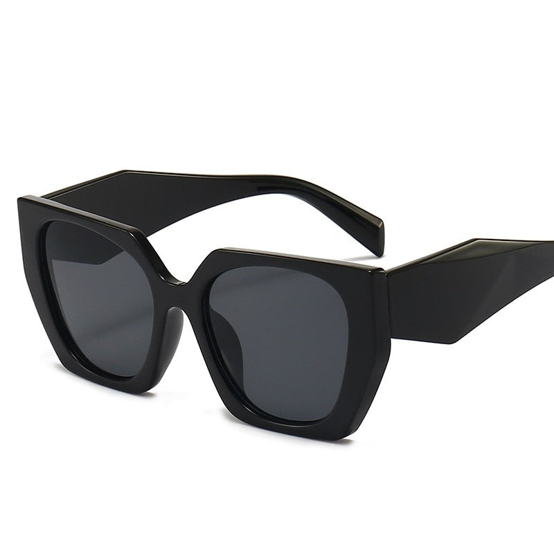 New Oversized Square Women Sunglasses Vintage Designer Fashion Sun Glasses Big Shades Men Luxury Brand Female Oculos UV400 Gafas