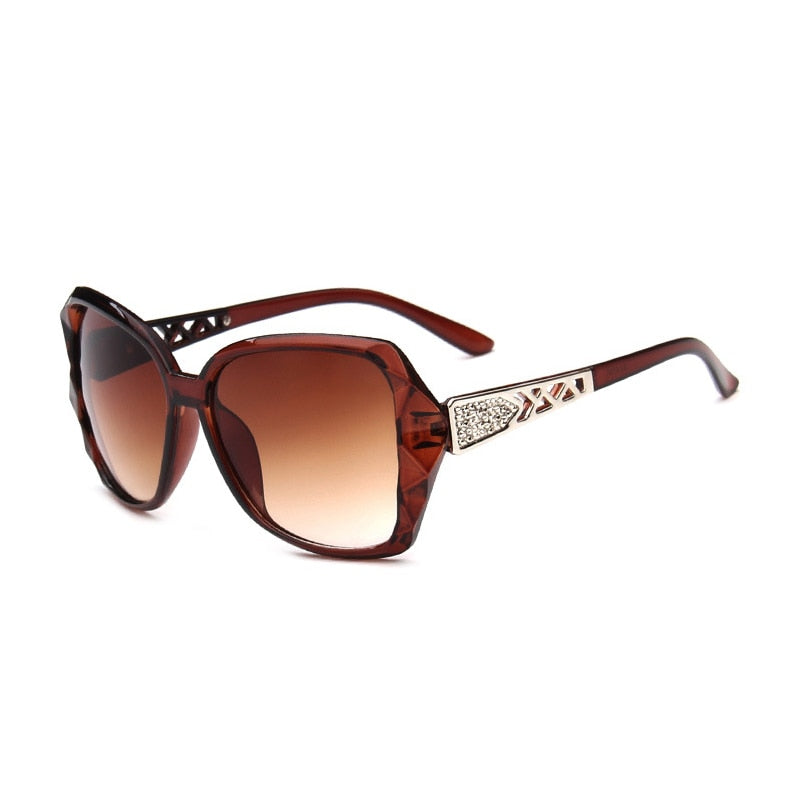The new 2022 big box polarized sunglasses han edition tide female uv web celebrity sunglasses driving round glasses female