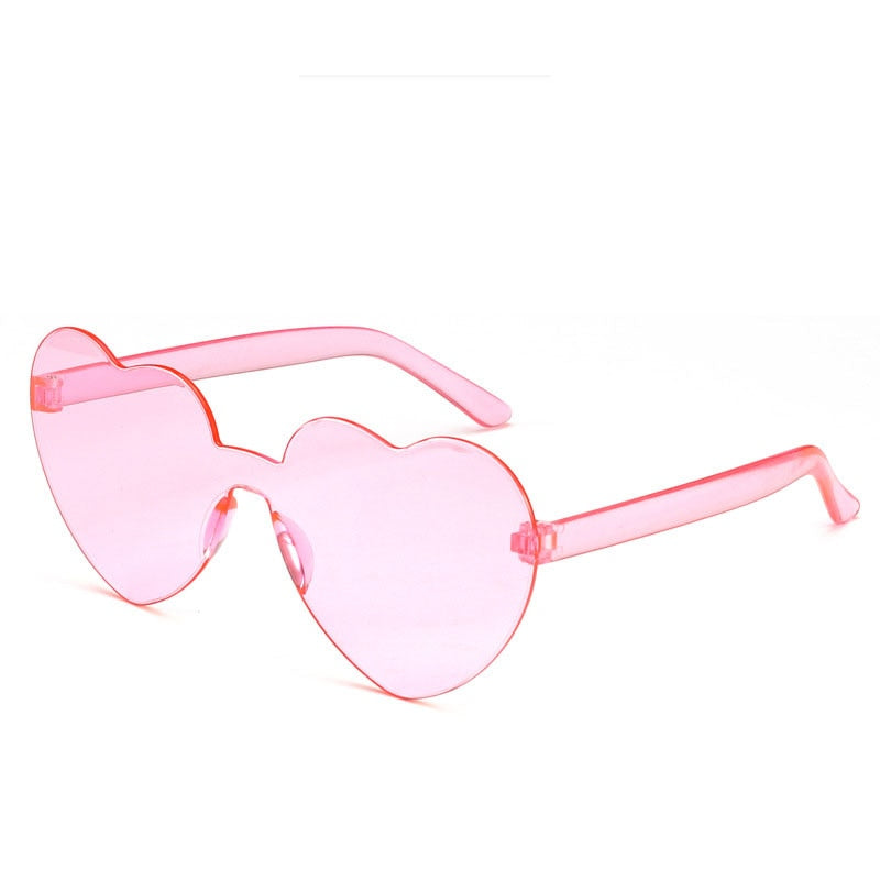 Kids Sunglasses Boy Girls Heart Shaped Sun Glasses Trendy All-Match Baby Sunglasses Children Fashion Shade Eyewear Women Glasses