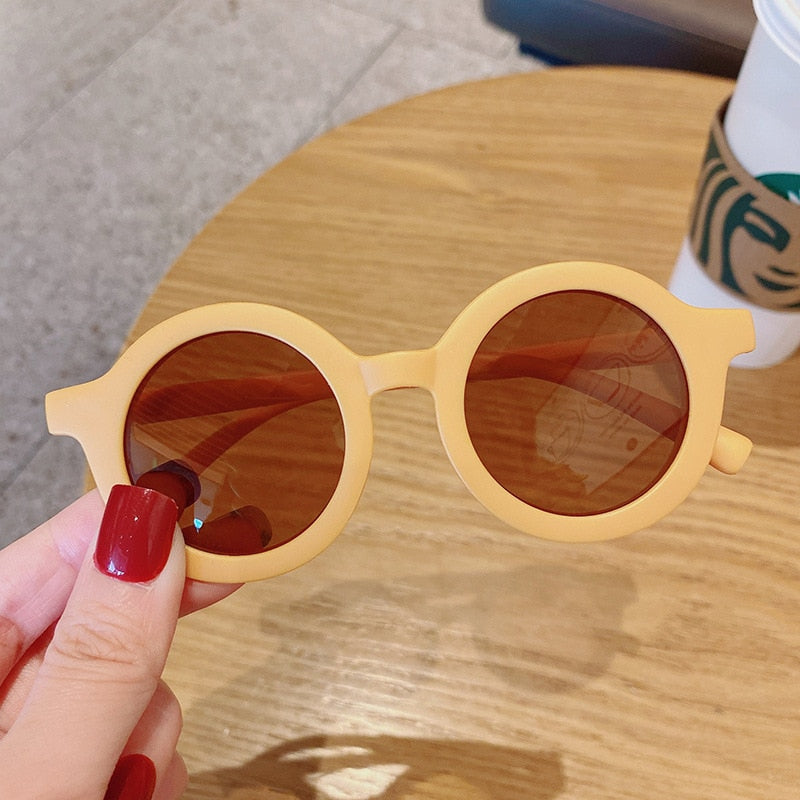 2022 Kids Sunglasses Rectangle Fashion Children Sun Glasses Vintage Square Outdoor Goggles Party Eyewear Cute Style Eyeglasses