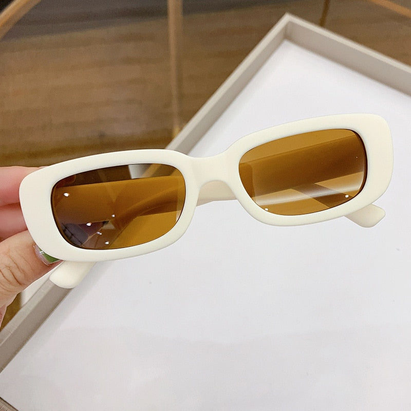 2022 Kids Sunglasses Rectangle Fashion Children Sun Glasses Vintage Square Outdoor Goggles Party Eyewear Cute Style Eyeglasses