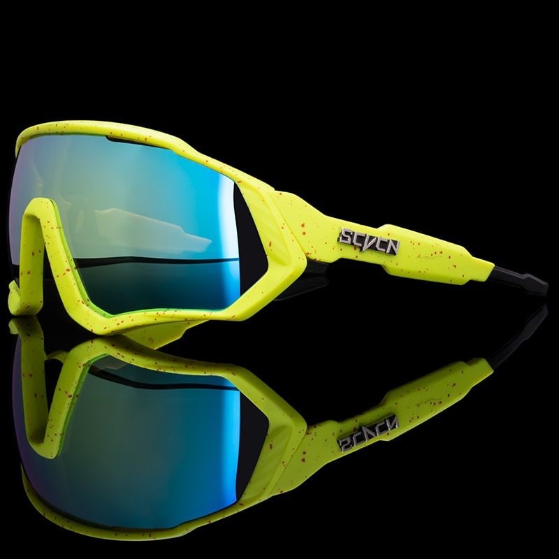 SCVCN Brand Photochromic Sports Cycling Glasses Bicycle Eyewear Mountain Bike Goggles UV400 MTB Road Running Sunglasses