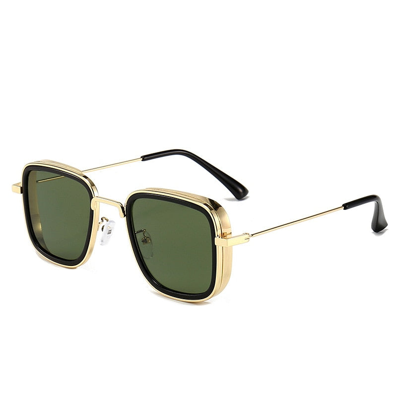 Vintage Steampunk Metal Sunglasses