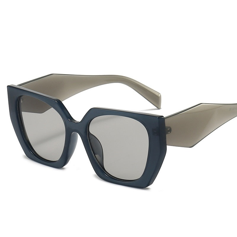 New Oversized Square Women Sunglasses Vintage Designer Fashion Sun Glasses Big Shades Men Luxury Brand Female Oculos UV400 Gafas
