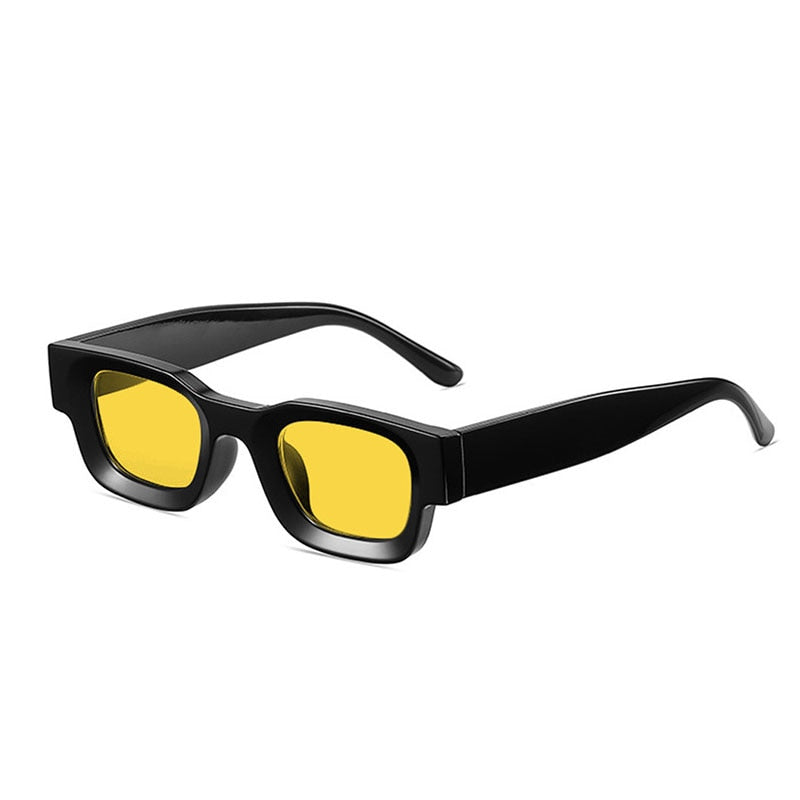 Small Rectangle Polarized Sunglasses Women Fashion Retro Brand Square Sun Glasses Men Classic Vintage Black Punk Shades UV400