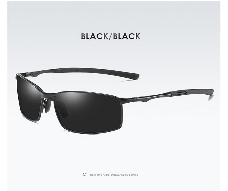 BOOROOT Alloy Frame Polarized Sunglasses Men Women Sunglasses Polarized Fashion Classic Design UV400 Outdoor Driving Sun Glasses