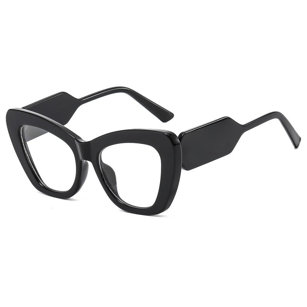 New Fashion Cat Eye Sunglasses Women Vintage Shades Brand Designer Gafas Luxury Sun Glasses Frame UV400 Oversized Eyewear Oculos