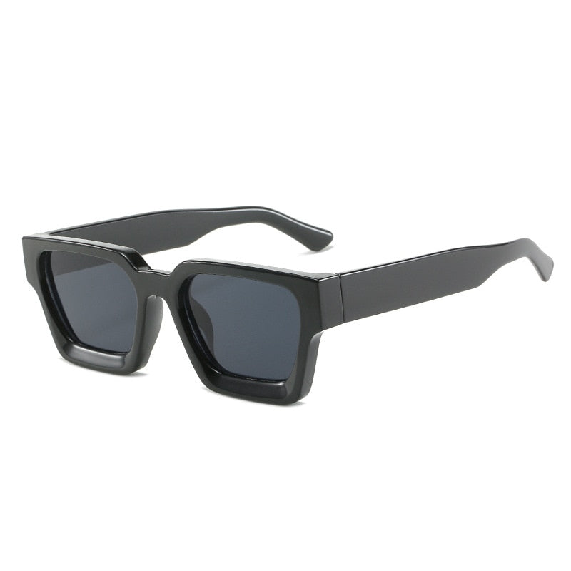 YOOSKE Vintage Small Square Sunglasses for Men Women Luxury Brand Designer Retro Sun Glasses Unisex Ins Popular Shades Eyewear