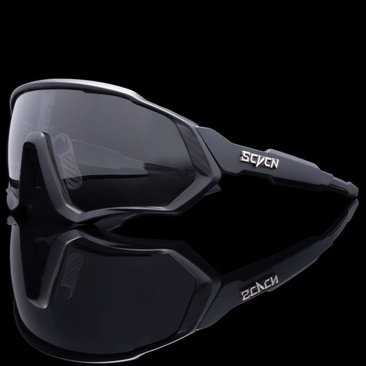SCVCN Brand Photochromic Sports Cycling Glasses Bicycle Eyewear Mountain Bike Goggles UV400 MTB Road Running Sunglasses