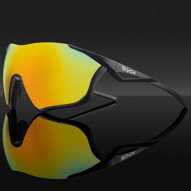 SCVCN Brand Photochromic Sports Cycling Glasses Bicycle Eyewear Mountain Bike Goggles UV400 MTB Road Running Sunglasses