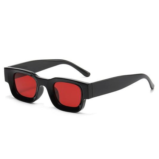 SO&EI Small Square Polarized Sunglasses | Women & Men | UV400 Retro Punk Trending Fashion Shades