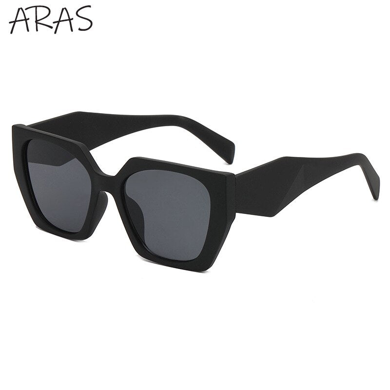 Fashion Square Sunglasses Women 2022 New Polygon Cat Eye Sun Glasses Ladies Shades UV400 Retro Luxury Brand Colorful Eyewear Men