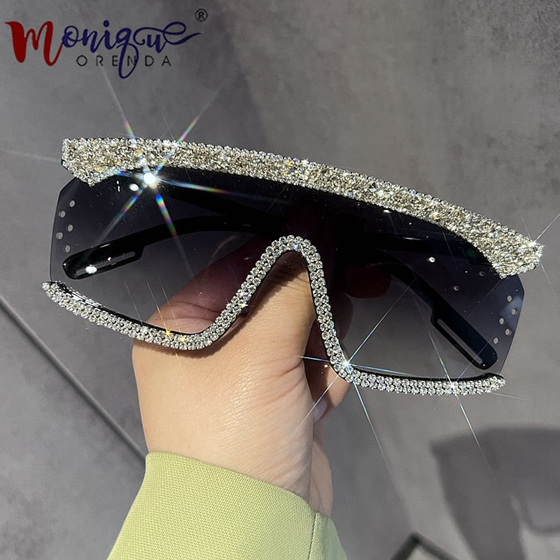 One Picies Goggle Style Women Sunglasses Windproof Sunglasses Men Women Fashion Shades Uv400 Vintage Glasses