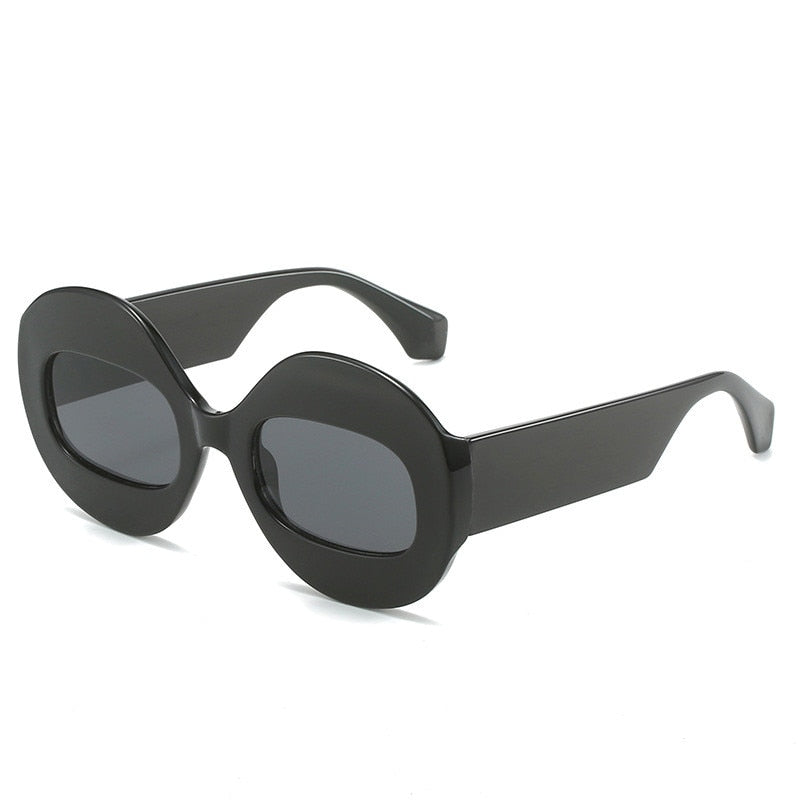 GM LUMIAS New in Oval Sunglasses for Men Women 2022 Fashion Hip Hop Male Shades Eyewear Luxury Brand Design Female Sun Glasses