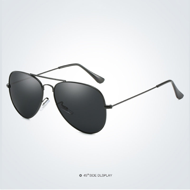 Aviation Metail Frame Quality Alloy Men Sunglasses Polarized Brand Design Pilot Male Women Sun Glasses Driving Vintage Eyewear
