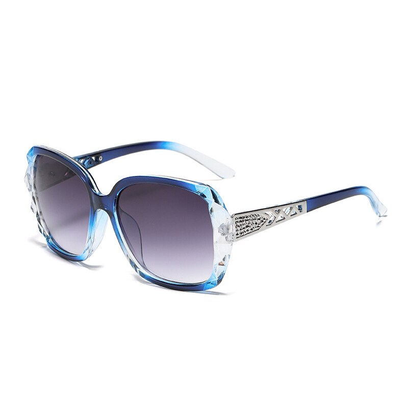 The new 2022 big box polarized sunglasses han edition tide female uv web celebrity sunglasses driving round glasses female