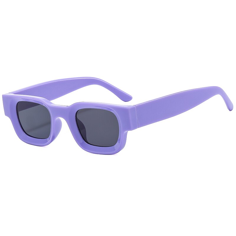Small Rectangle Polarized Sunglasses Women Fashion Retro Brand Square Sun Glasses Men Classic Vintage Black Punk Shades UV400